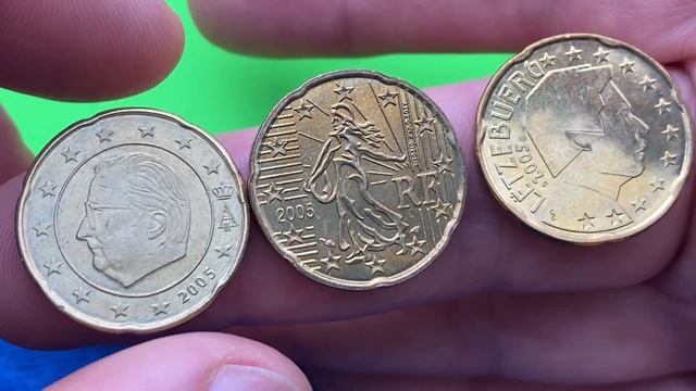 20 euro cent 2005 Belgium France Luxembourg смотреть онлайн