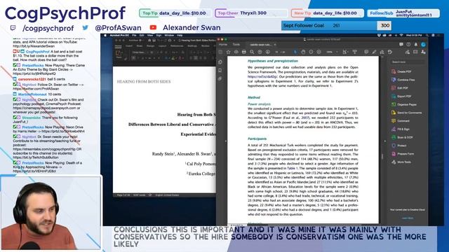 Political Ideology & Thinking || Psych Streams & Remote Office Hours w/ Dr. Swan смотреть онлайн