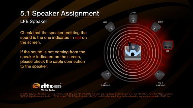 DTS HD MA SOUND CHECK 5.1 смотреть онлайн