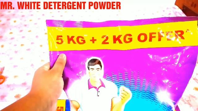 MR. WHITE DETERGENT POWDER, WEIGHT 7KG, PRICE 425 RUPEES, FOR WASHING ALL CLOTHES, BEST DETERGENT👔 смотреть онлайн