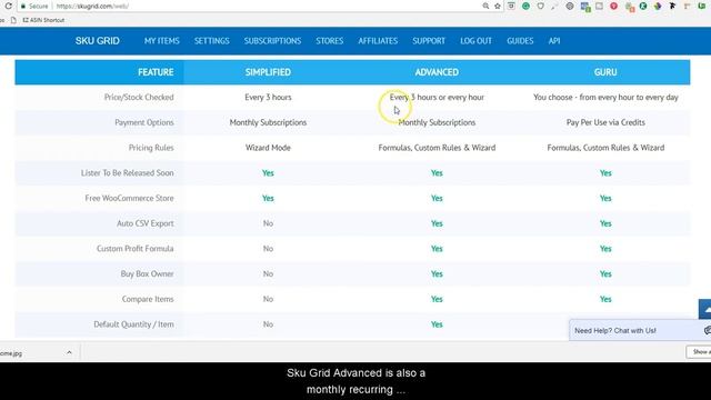 Sku Grid: New Subscription Plans смотреть онлайн
