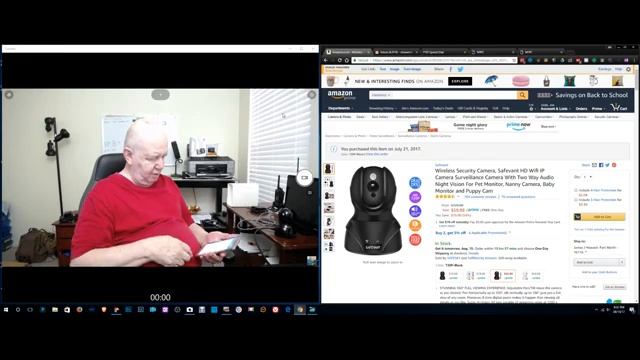 Safevant Wireless Security Camera Review смотреть онлайн