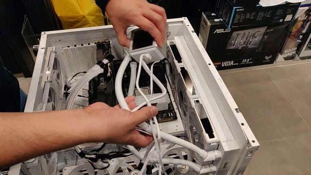 (HOW TO) Install Lian Li GA II LCD SL-INF 360 / installation Step By Step смотреть онлайн