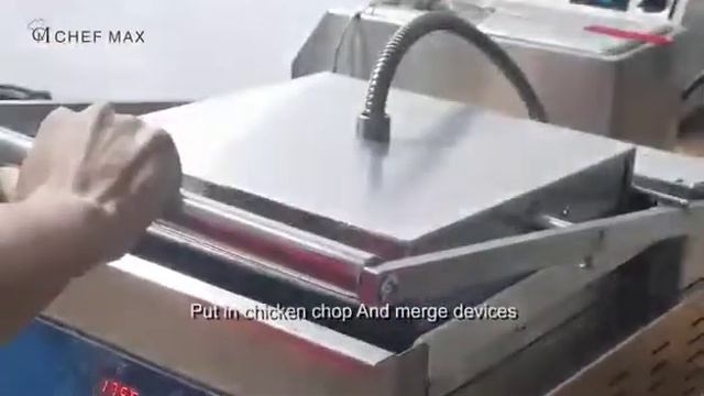 Multifunctional Grill from Chefmax.Burger bread, steak, eggs.etc. смотреть онлайн