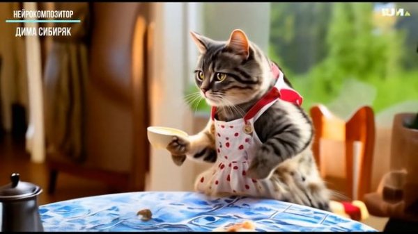 КОШКА, КОШКА AI Music, Нейромузыка, AI Video, Нейровидео #aisongs #aivideoyoutube #music