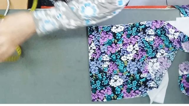 54-56 Razmerga Stoyka Yoqali Tugmali Ko'ylak Bichilishi Va Tikilishi.