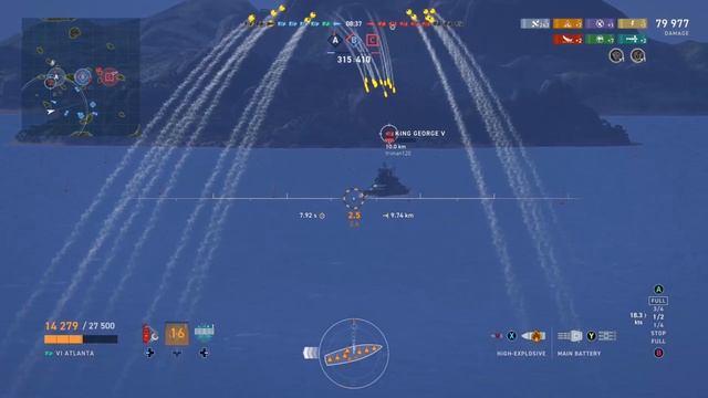 World of Warships: Legends - Ireful Atlanta [Part 2] смотреть онлайн