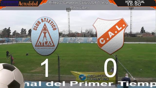 Primera "C" Campeonato Clausura 2024 - Fecha 5 - Atlas vs Lugano смотреть онлайн