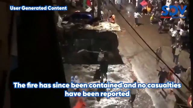 Fire reported at Harsh Grill Restaurant in Pangani, Nairobi causing a gas explosion. смотреть онлайн