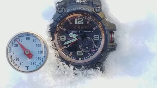 G-SHOCK GG-1000. TESTING TEMPERATURE'S SENSOR смотреть онлайн