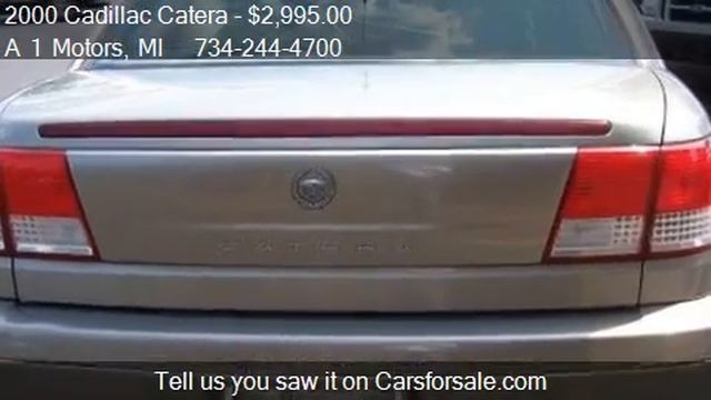 2000 Cadillac Catera Base - for sale in Monroe, MI 48162 смотреть онлайн