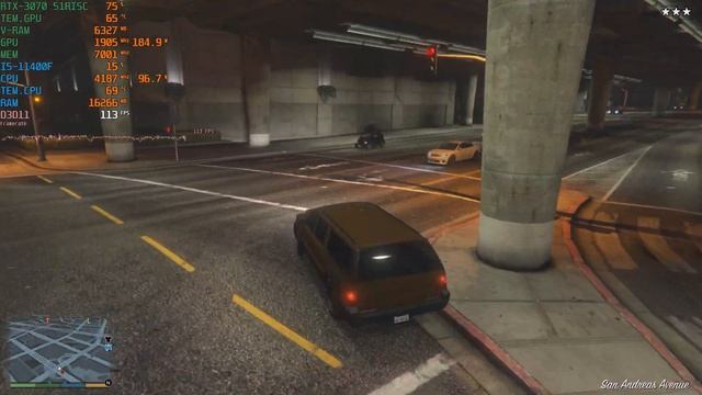 RTX-3070 51-RISC + I5-11400F - GTA V 1080,2k,4k смотреть онлайн