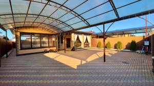 Двор в плитке!! Дом с ремонтом и техникой в Краснодаре!!