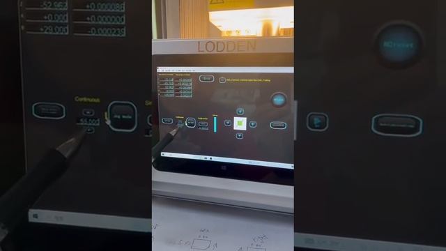калибровка станка Lodden D11