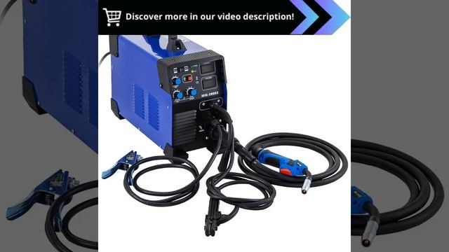 VEVOR 3 in 1 Combo Welder Machine: MIG/MMA/TIG-200 Inverter Welder, 200Amp, Steel, Iron, Aluminum R смотреть онлайн