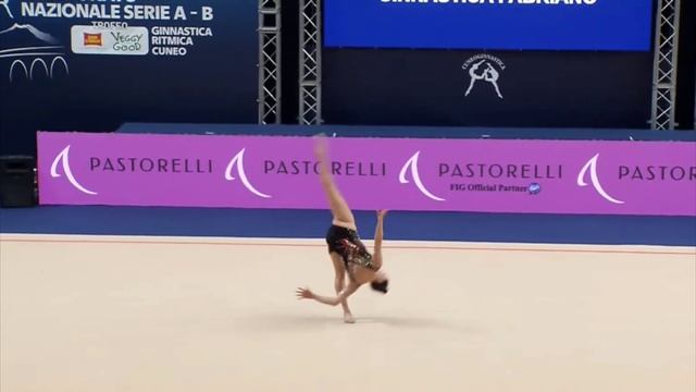 Milena BALDASSARRI - BALL individual routine - SERIE A ITALIA 2023 смотреть онлайн