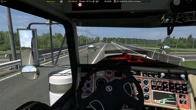 Euro Truck Simulator 2.Купил себе Kenworth W900