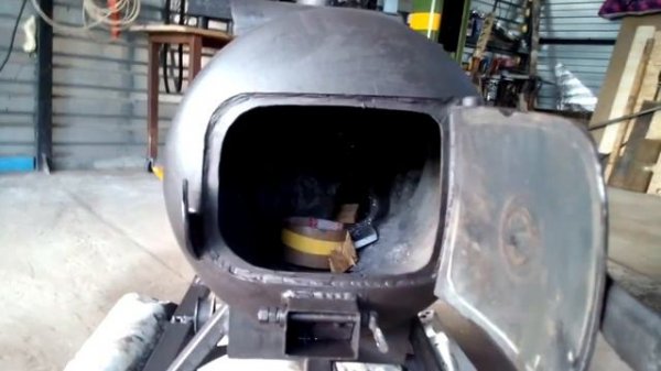 печка из баллона 1