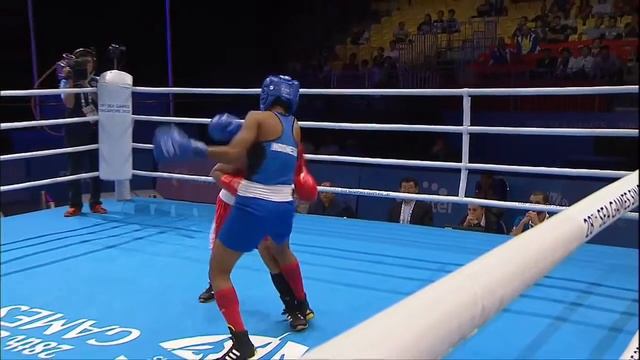 Boxing Day 3 Women's Bantam Weight 54kg Semifinals Bout 46 28th SEA Games Singapore 2015 720p смотреть онлайн