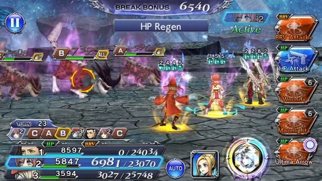 DFFOO GL#151.3 ABYSS 6-13 COSMOS (FREYA, SERAH, VAYNE) 500K SCORE | 40 TURNS смотреть онлайн