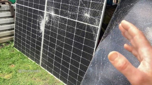 Testing solar panels off grid using #Allpowersportable power station смотреть онлайн