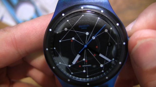 Swatch Sistem51 Automatic Watch In Blue
