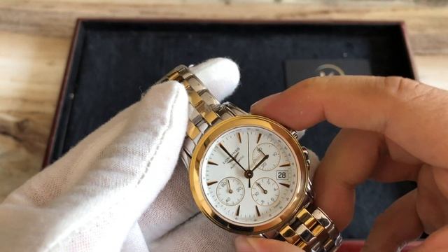 Longines Les Grandes Classiques Flagship Chronograph Men's Watch 39mm L48033227 смотреть онлайн