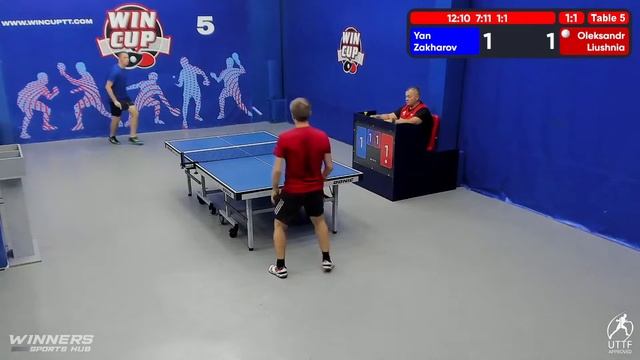 14:30 Yan Zakharov 2-3 Oleksandr Liushnia South 4 WIN CUP 25.08.2022 WINCUP | TABLE TENNIS смотреть онлайн