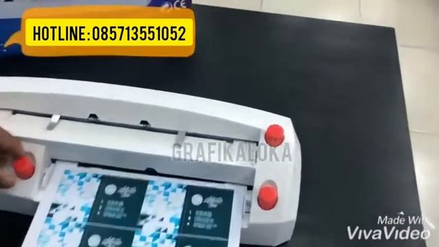 Mesin Pemotong Kartu Nama Elektrik SK316 A4 смотреть онлайн