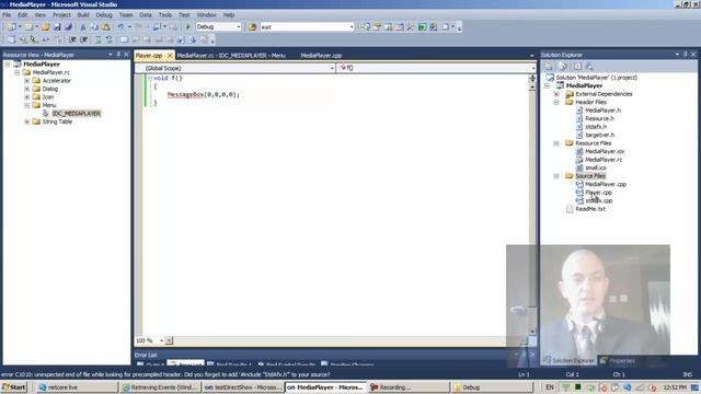 DirectShow Programming 15 смотреть онлайн