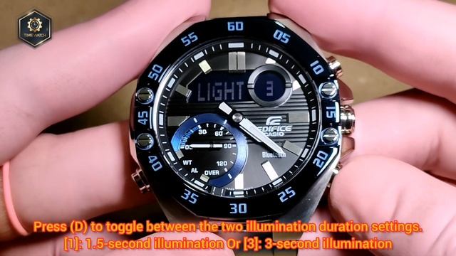 How To Set Casio Edifice Blutooth ECB-10DB @timewatchdc