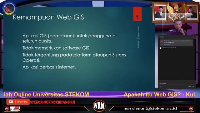 Mengetahui apa itu Web GIS - Kuliah di Universitas STEKOM Weleri смотреть онлайн