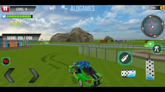 jogo Transformers _ police robot car rampage смотреть онлайн