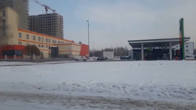 Автобус 255А. Ст. м. Проспект Большевиков - Ст. м. Проспект Большевиков (кольцевой) смотреть онлайн