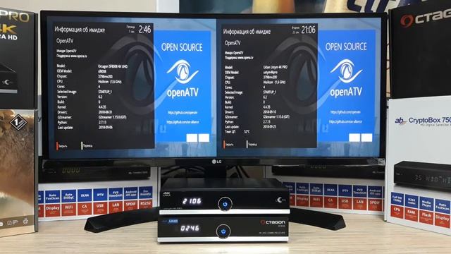 OCTAGON SF-8008 4K Ultra HD и uClan Ustym 4K Pro: Сравнение софта смотреть онлайн