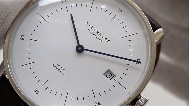 Sternglas NAOS - A Great Bauhaus Watch At 38mm