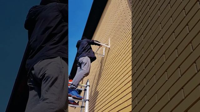 как установить кондиционер своими руками - установка наружного блока кондиционера смотреть онлайн