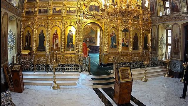 18.09 Сб. Часы и литургия. Прор. Захарии и прав. Елисаветы, родителей Иоанна Крестителя. смотреть онлайн