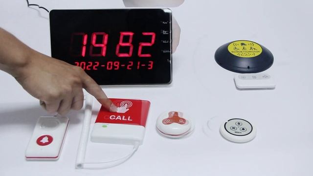 W611-G10-BC receiver wireless call system смотреть онлайн