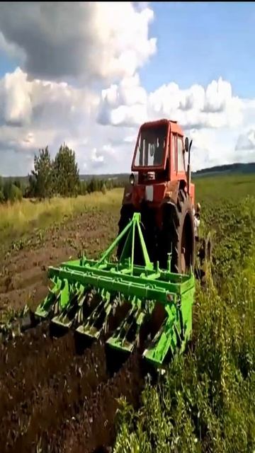 Пассивный окучник гребнеобразователь для картофеля отечественного производства Колнаг смотреть онлайн