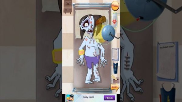 Doctor X Zombie’s Surgeon android gameplay