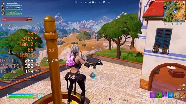 Fortnite - Ryzen 5 7500F + RTX 4070 Ti Super - 1440p Max & Lowest Settings - Benchmark Fps Test смотреть онлайн