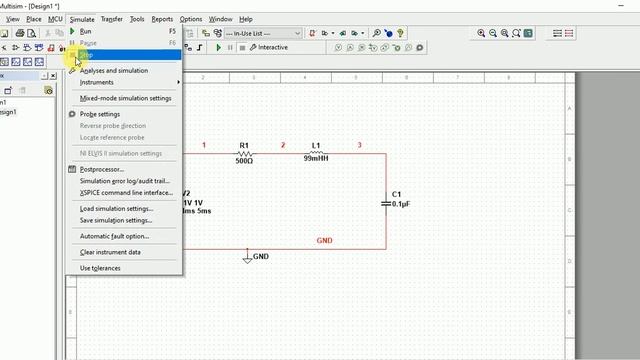 How to Plot RLC Resistor Power as a Function of Resistance Using Sweep Analysis MULTISIM Simulation смотреть онлайн