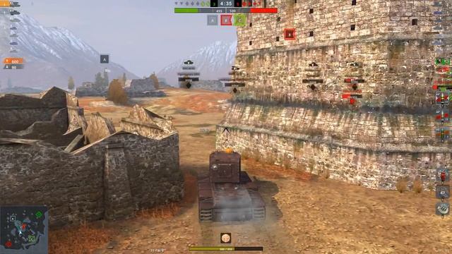 World of Tanks Blitz. KV-2 จัดหนัก 5 kill смотреть онлайн