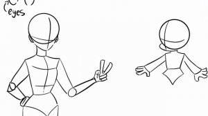 ``How to do a Basic Body Sketch, Etc On ibis Paint X♧