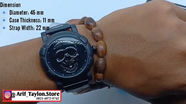 Review SKMEI Jam Tangan Pria Tengkorak - 9178 смотреть онлайн