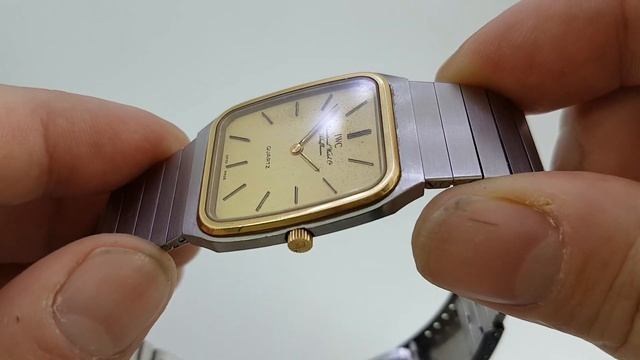 1984 IWC men's vintage watch with original papers смотреть онлайн