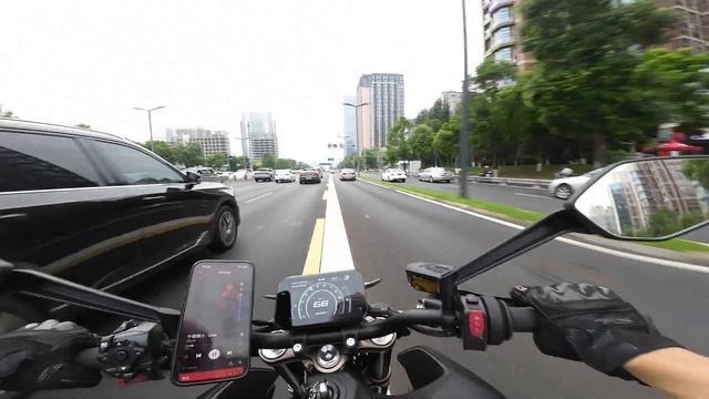 CFMOTO 800NK Quick Shifter Pov Riding Exhaust Sound Only