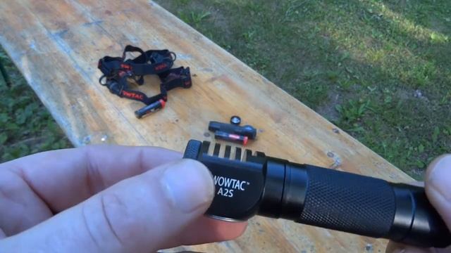 WOWTAC A2S Tactical Headlamp 1050 lumens смотреть онлайн