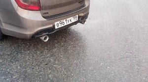 гранта спорт раздвоенный выхлоп